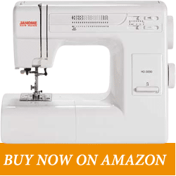 Janome HD3000 – Best Sewing Machine Under 500USD