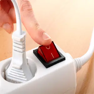 Connect Power Cord To Your Electric Outlet 