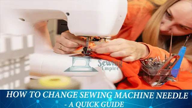 How To Change A Sewing Machine Needle