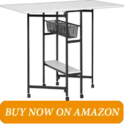 Craft & Hobby Essentials 62006 Charcoal BlackWhite Standing Table